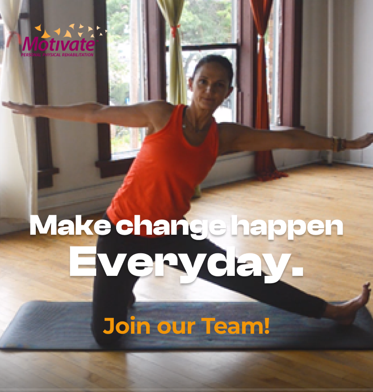 Join our team and help us make change happen every day! Motivate specializes in hand-tailored rehab one body at a time, particularly for chronic pain and pelvic floor conditions. We need your help caring for our caseload of patients.