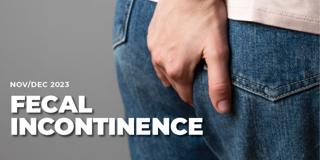 November topic of conversation: Fecal incontinence
