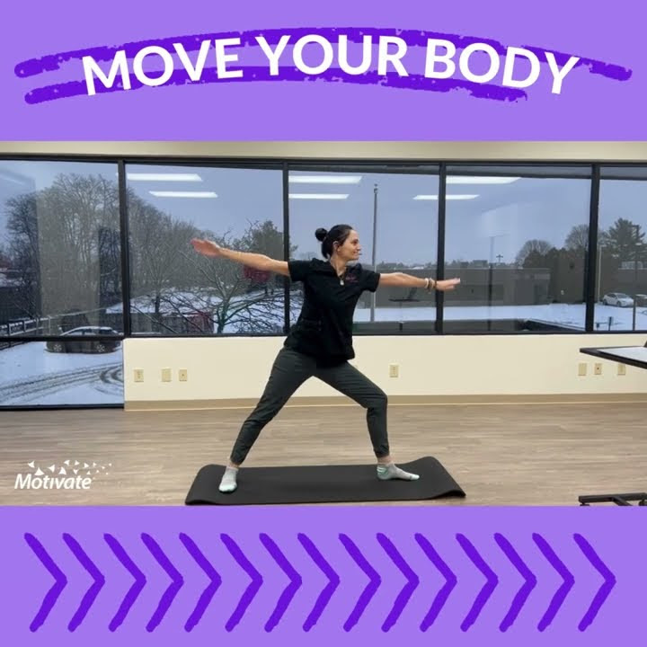 Motivate’s Yoga for Pelvic Health helps you stabilize your core.